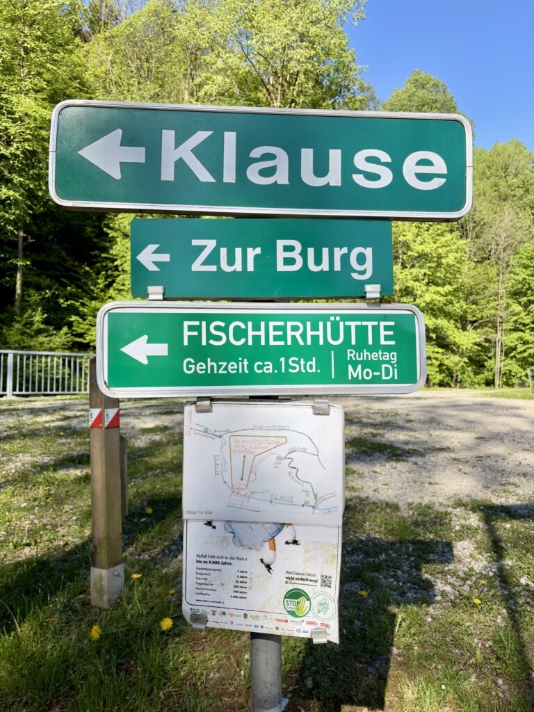 Značení soutěska Deutschlandsberg