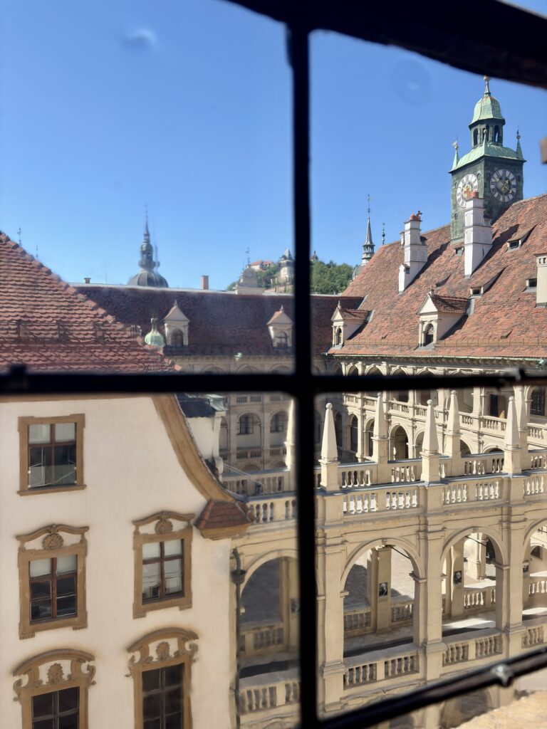 Landeszeughaus výhled